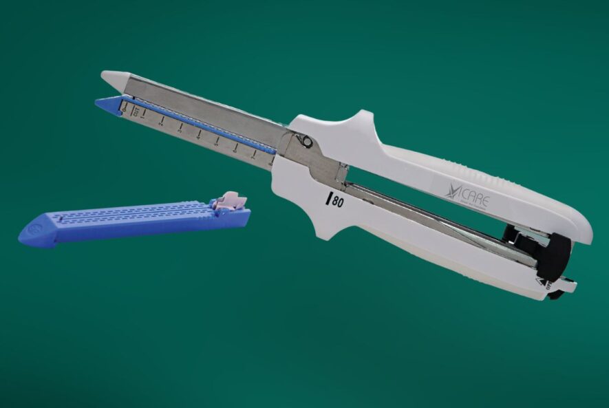 Grampeador Linear Cortante Descartável VICARE